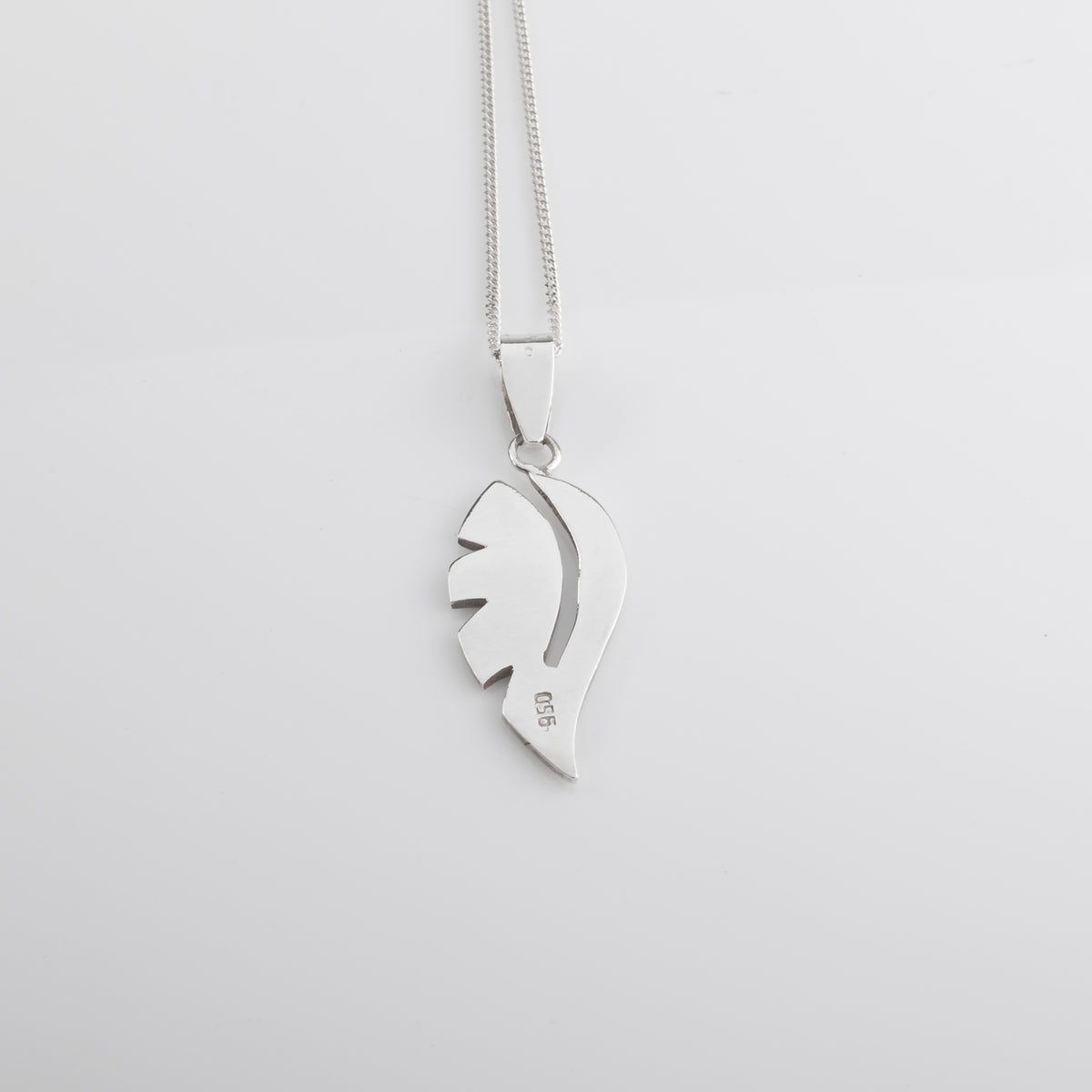 DIJE ALA DE ANGEL + CADENA PANCER 40CM