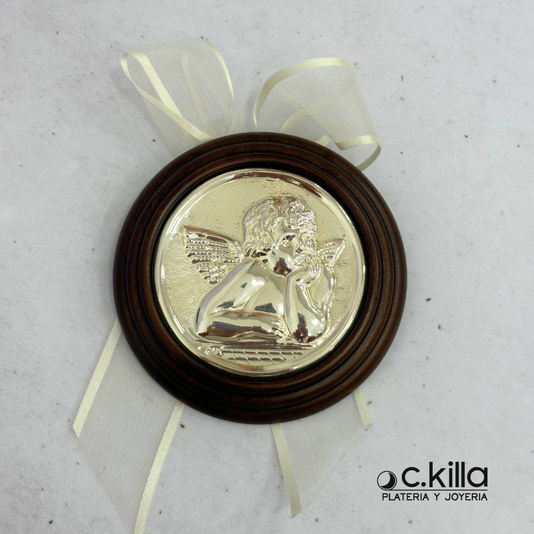 MEDALLA CUNA ANGELITO NOGAL