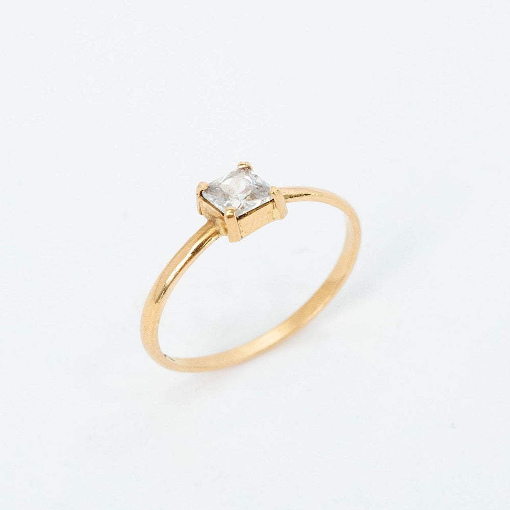 ANILLO CUADRADO CIRCON