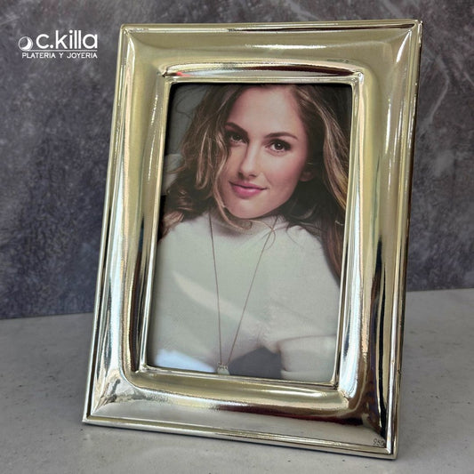 MARCO 10*15 LISO PLATA