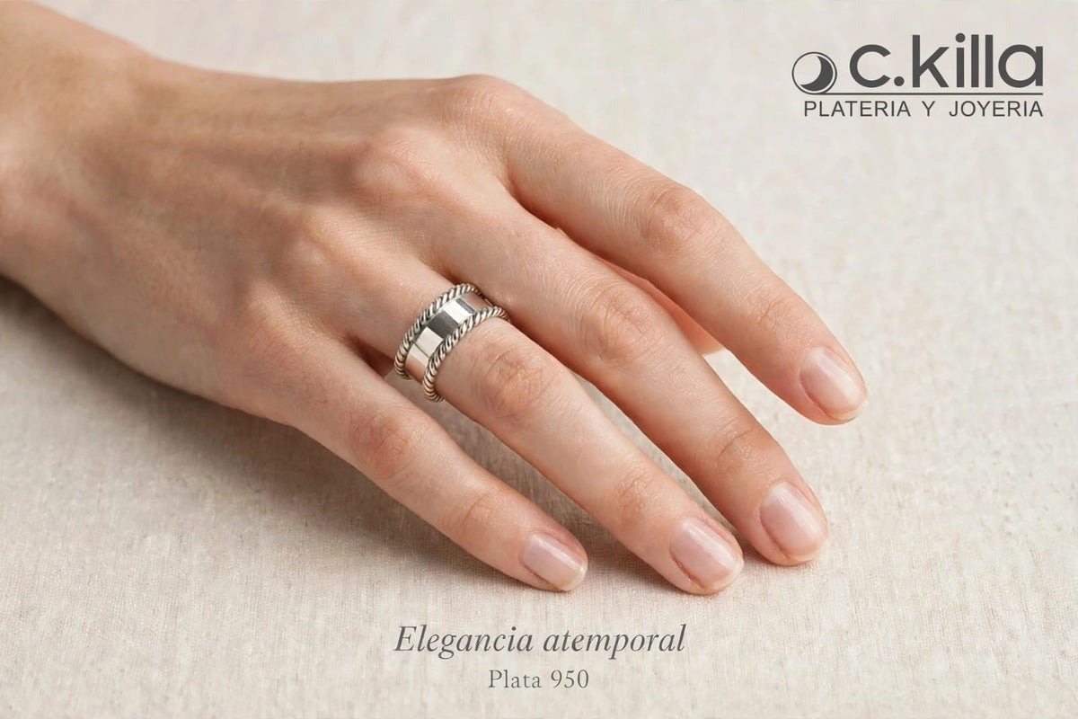 ANILLO ENTORCHADO LISO