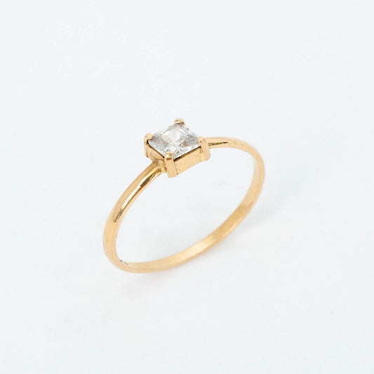 ANILLO CUADRADO CIRCON