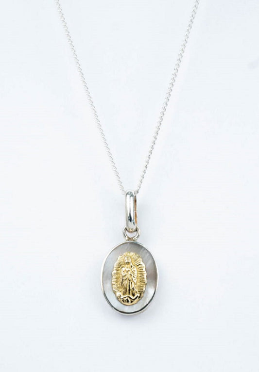 CADENA Y DIJE VIRGEN DE GUADALUPE