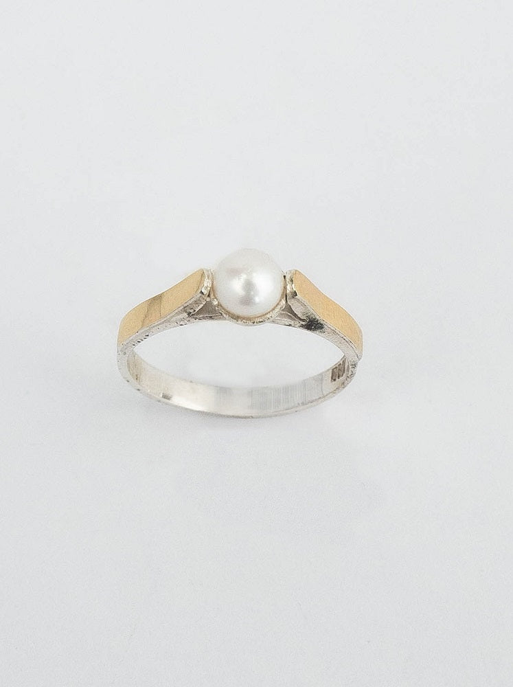 ANILLO PERLA CENTRAL LAMINADO