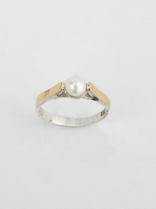 ANILLO PERLA CENTRAL LAMINADO