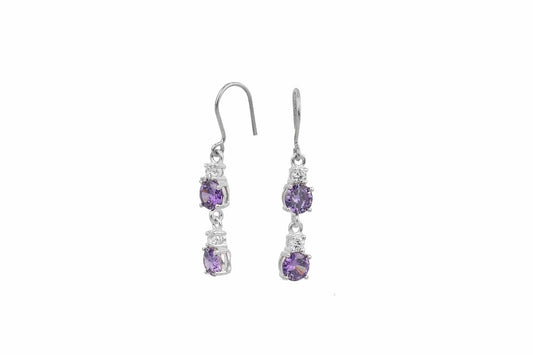 ARETE COLGANTE CIRCON AMATISTA